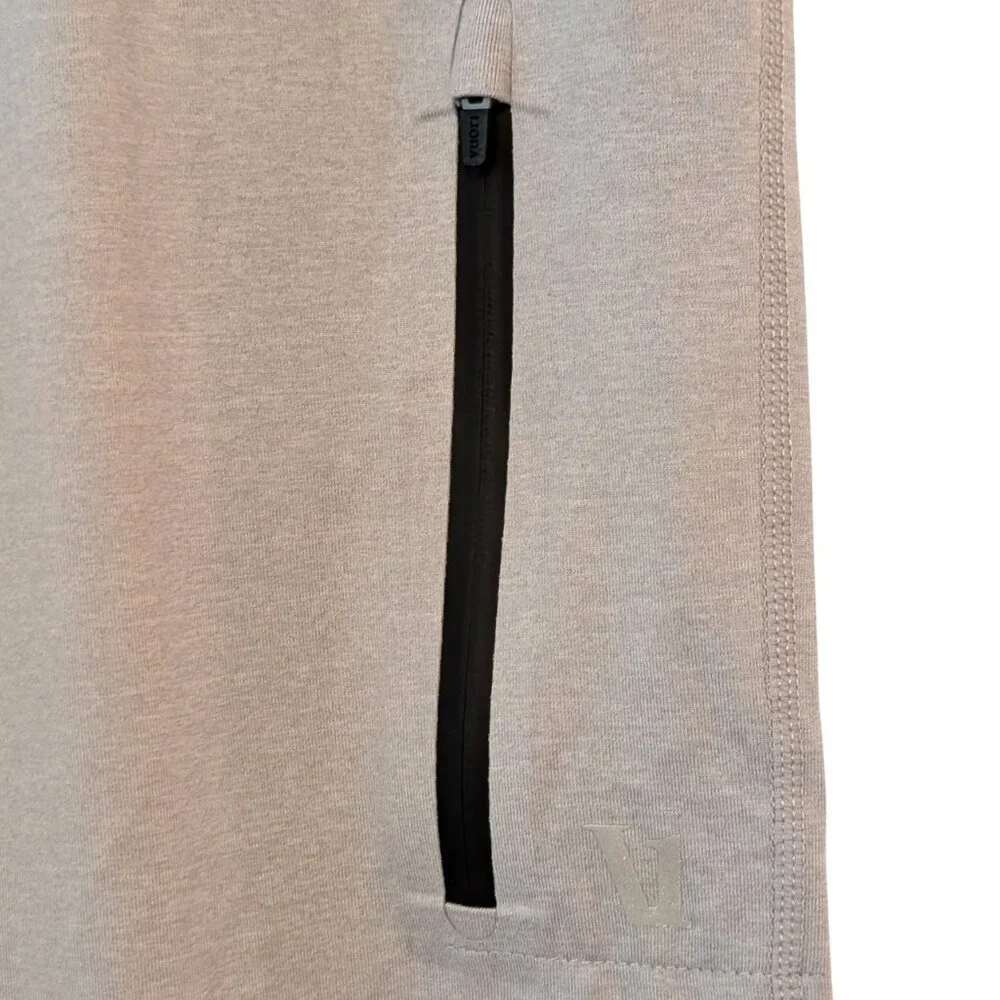 Vuori Mens Sz M Gray Sunday Performance Zip Pockets Drawstring Jogger Sweatpants - Picture 4 of 8